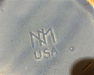 Vintage Nelson McCoy Lt. Blue Planter