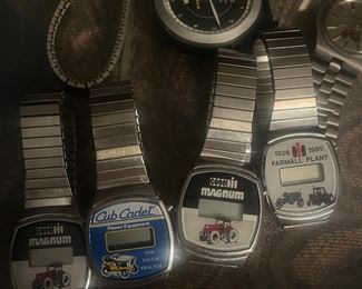 Vintage Case IH Magnum, Cub Cadet, & Farmall Digital watches