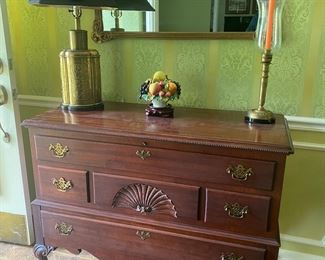 Cedar Chest with Drawer at bottom! Top lifts up!