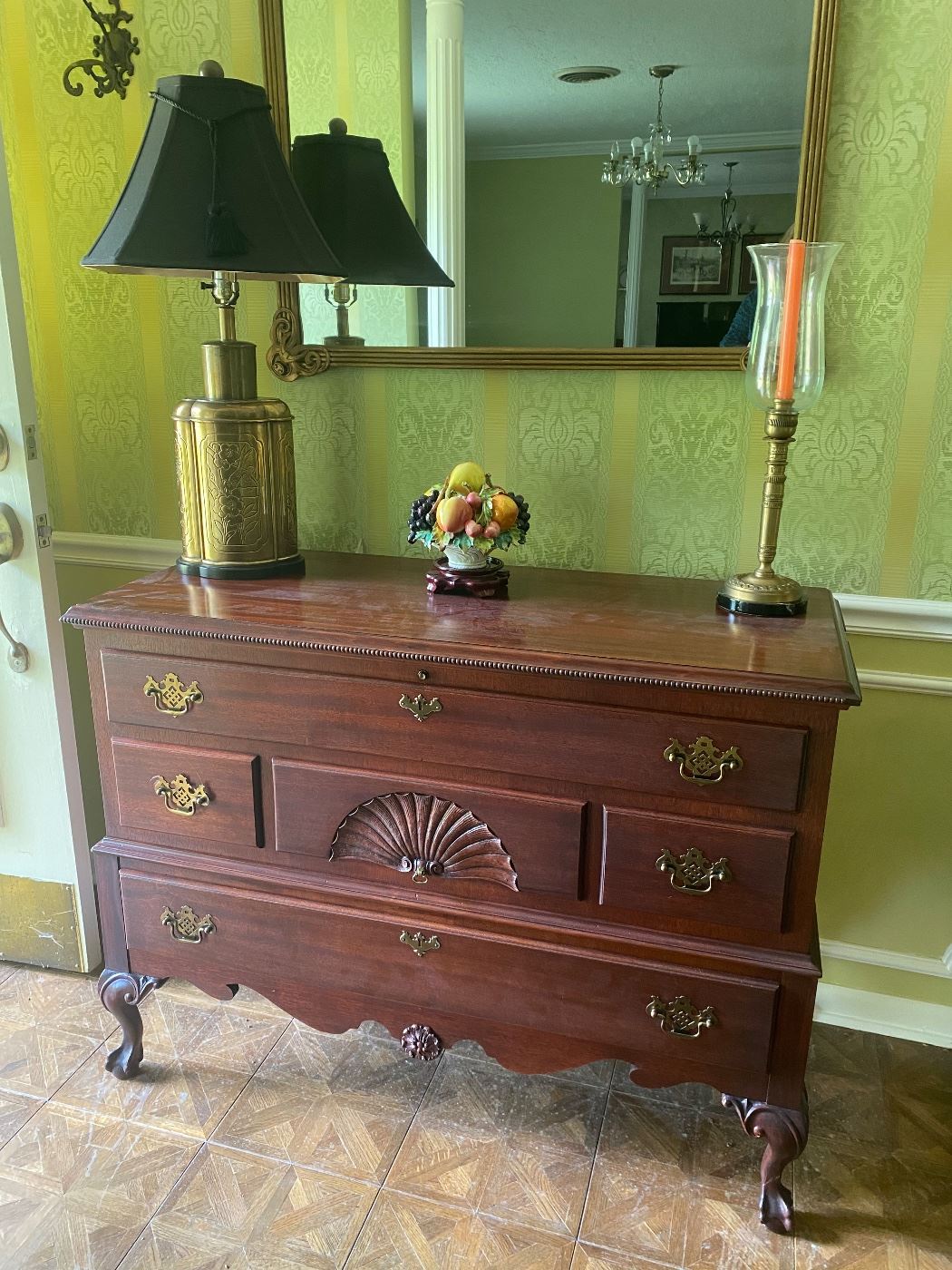 Cedar Chest with Drawer at bottom! Top lifts up!