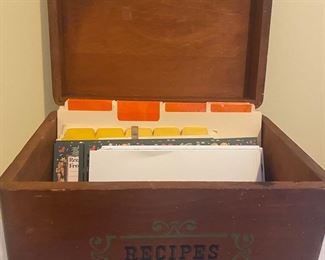 Vintage Recipe Box!