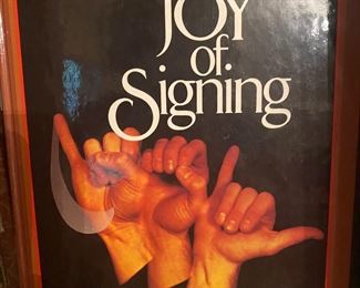 "The Joy of Signing"