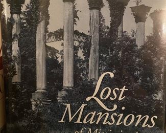 Another great coffee  table book...."Lost Mansions of Mississippi"