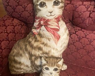 Cat and Kitten pillows!
