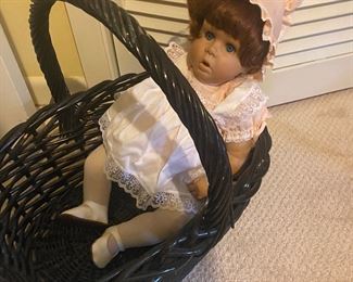 Baby Doll in a Basket!