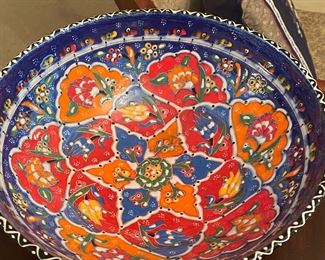COLORFUL mosaic looking bowl!