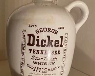George Dickel Tennessee Sour Mash Whiskey Jug