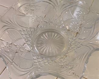 Fluted Crystal Bowl!