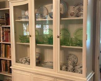 White China Cabinet or Book Case! exceptional condition!