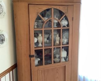 Antique corner cabinet…presale $250