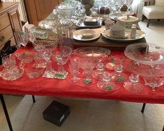 Cambridge and other vintage glassware