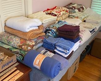 Assorted Towels and Linens