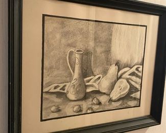 Neta Bosalla Charcoal Sketch