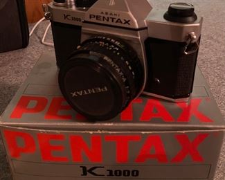 Asahi Pentax K1000 35mm Camera