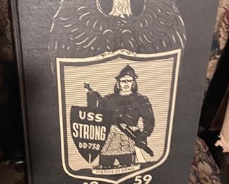 1959 USS Mediterranean Cruise Annual