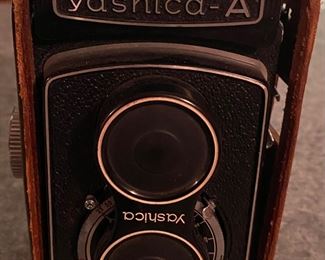 Yashica A Camera (Case is Torn)