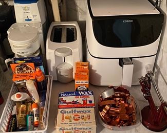 Cookie Cutters/Apple Peeler/Gulf Wax