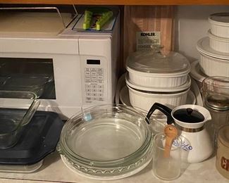 Microwave and Cookware