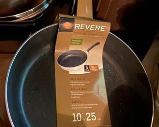 Unused Revere Ware Pans