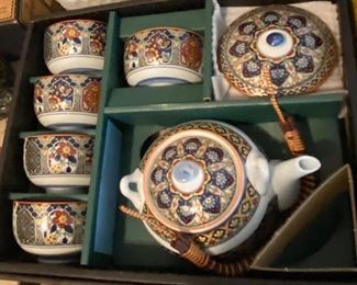 Imari Tea Set