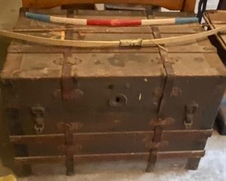Old Travel Trunk