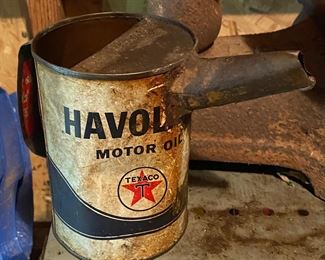 Neat Old Havoline Oil Dispenser