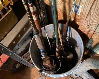 Some Fishing Rods and Reels