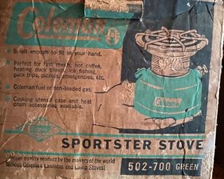 Coleman Sportster Stove