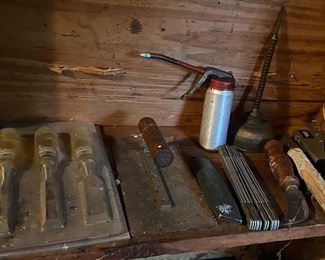 Oil Cand and Folding Ruler