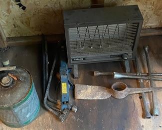 Galvanized Can/Tire Tools