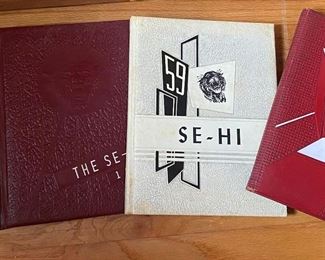 Seagrove High School Annuals and N.C. State Annuals