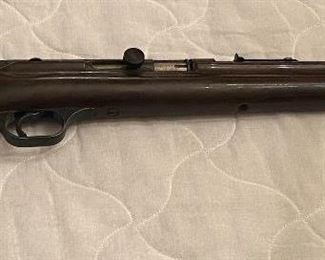 Stevens Model 87A Tube Fed 22 Caliber Rifle with Synthetic Stock