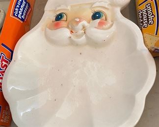 Holt Howard Santa Platter