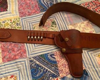Leather Holser and Belt