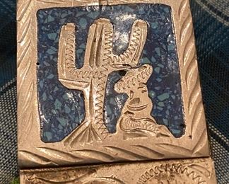 Mexican Silver Money Clip