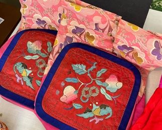 Pillow covers - antique Chinese