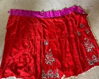 Chinese antique skirt