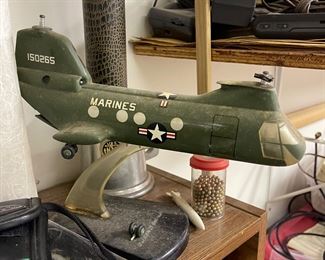 Marine partial helicopter model 