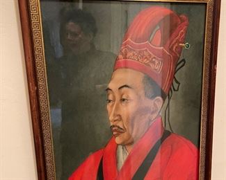 Oil Pastels by Mary Linley Taylor of Korean Ancestors