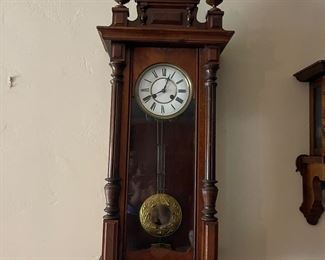 2 German Case Clocks