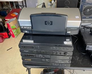 VIntage audio , printers, headphones