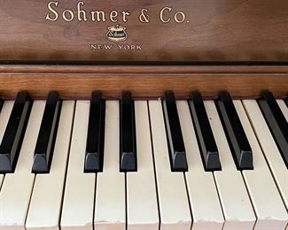 Sohmer upright piano