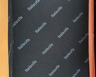 Leather sectional by Italsofa