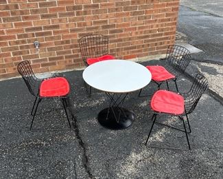 Knoll (Harry Bertoia) Childrens Chairs, (Isamu Noguchi)  Table