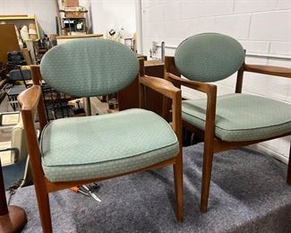 Pair (Jens Risom) Chairs