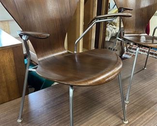 Pair (Fritz Hansen) Chairs