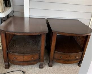 #21 Wood Table w/side spindles w/1 drawer 24x28x25 $60.00 sold
#22 Wood Table w/side spindles w/1 drawer 24x28x25 $60.00