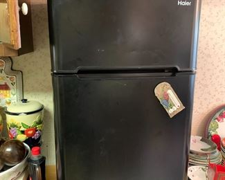#12 Haier small frig 18x32 $65.00