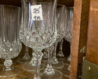 #15 9 crystal wine gobbets $25.00