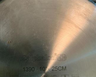 #32 Stainless Steel Calphalon 8" & 10" Skillets $20.00